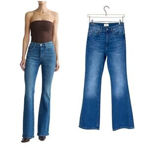DL1961 | Bridget Boot 33" Medium Wash High Waist Designer Blue Jeans 27